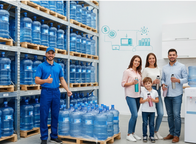 Distribuidora de galão de água: como economizar e garantir abastecimento contínuo