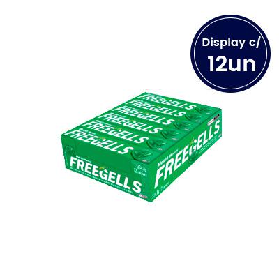 Drops Menta Freegells Mentol Display c/ 12un