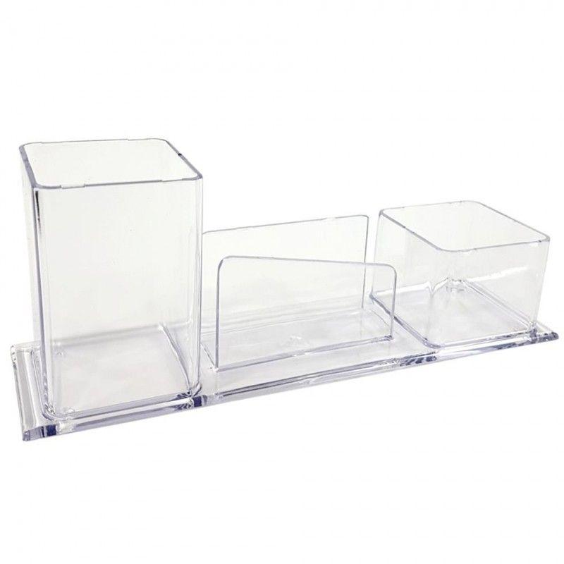 Porta Lápis/ Clips/ Lembrete Acrílico Acrinil