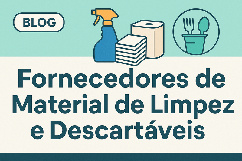 Fornecedores de Material de Limpeza e Descartáveis: Como Escolher com Segurança e Economia