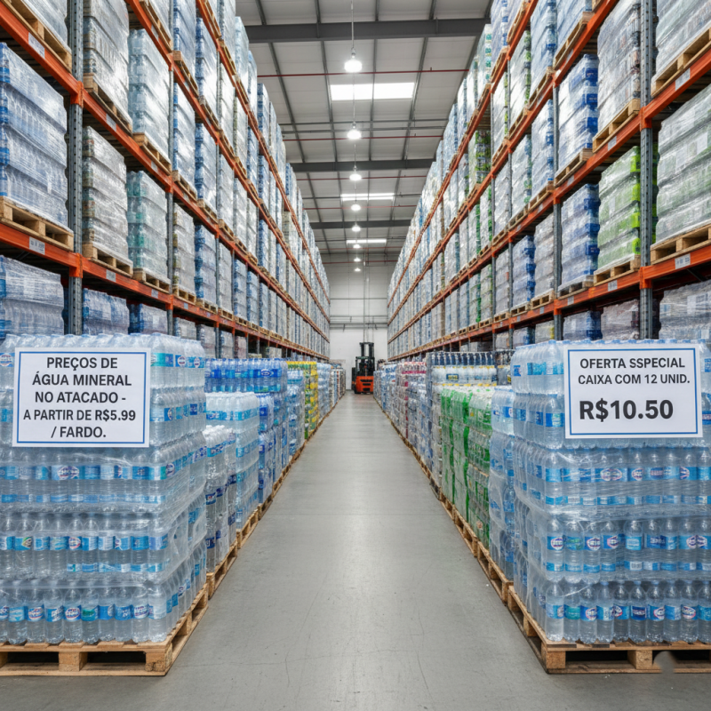 Hidratação Estratégica: Entendendo os Preços de Água Mineral no Atacado e Suas Vantagens