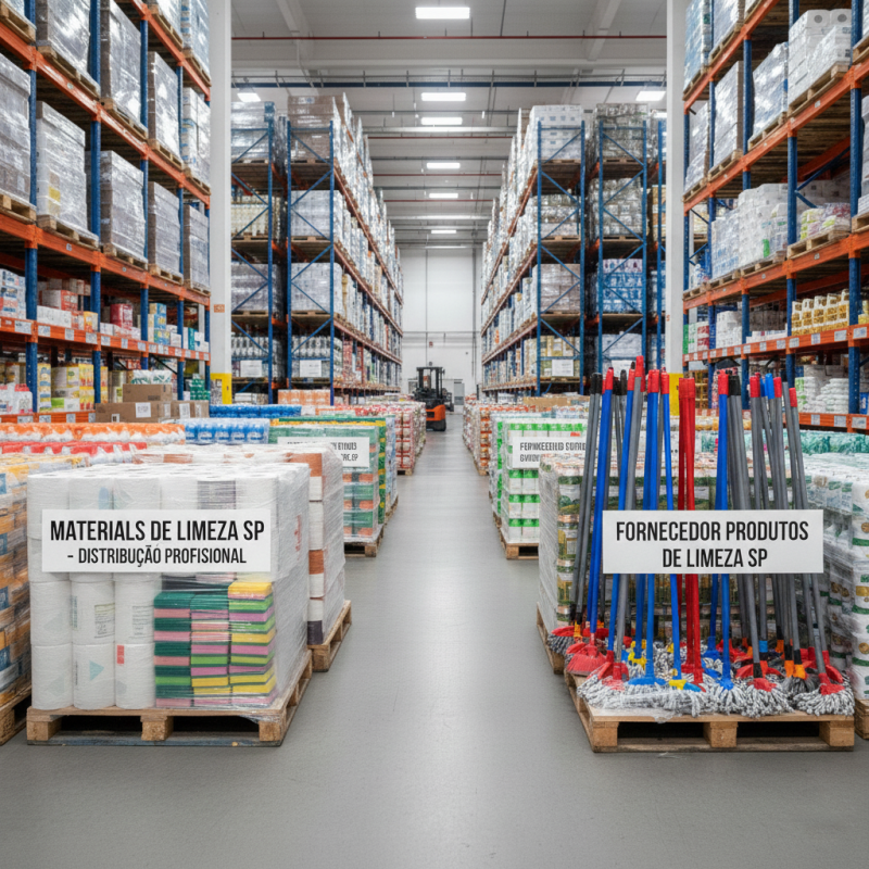 Padrão de Excelência: Guia para Selecionar Fornecedores de Materiais de Limpeza SP
