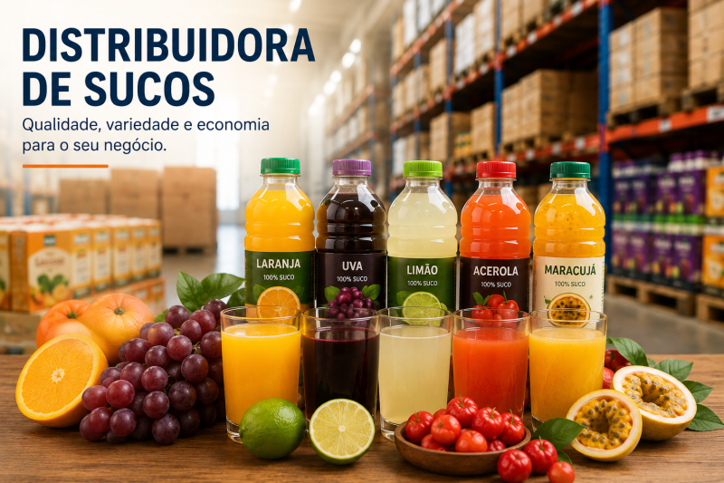 Distribuidora de sucos: como economizar e garantir qualidade no abastecimento