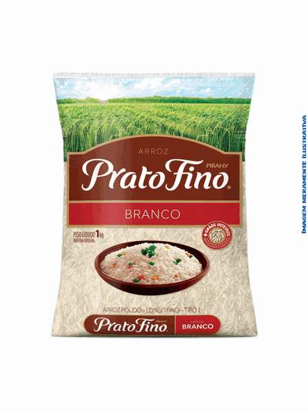 Arroz Tipo 1 Prato Fino - 1kg