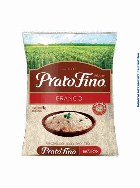 Arroz Tipo 1 Prato Fino - 5kg
