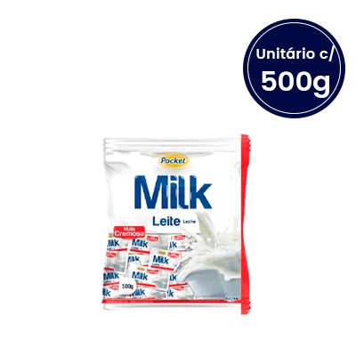 Bala de Leite Pocket - 500g