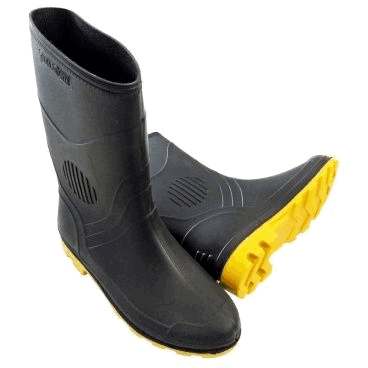 Bota de Borracha Preta n° 41 Grendene