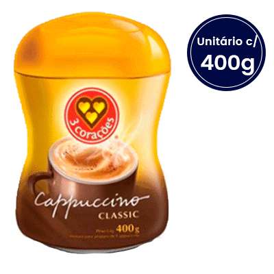 Café Cappuccino Class 3 Corações 400g