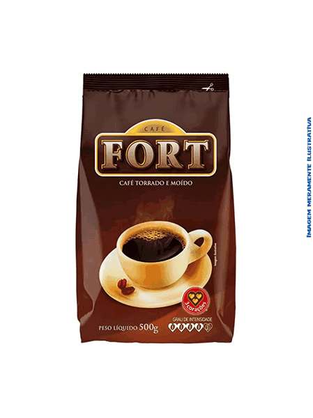 Café Fort 3 Corações Almofada 500g