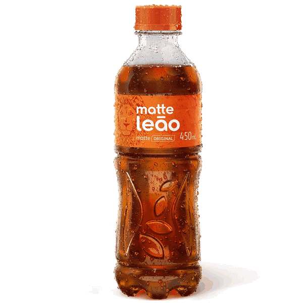 Chá Matte Natural Leão 450ml Fardo com 6un