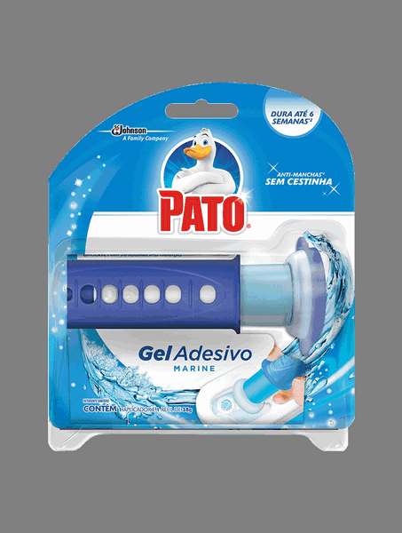 Desodorizador Sanitário Pato Gel Adesivo com aplicador 38g