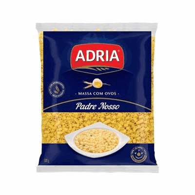 Macarrão Tipo Padre Nosso Adria 500g