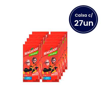 Maguary de Morango 200ml - Caixa com 27 Unidades