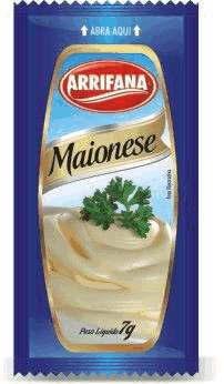 Maionese Arrifana Sachê - Caixa com 175 Unidades