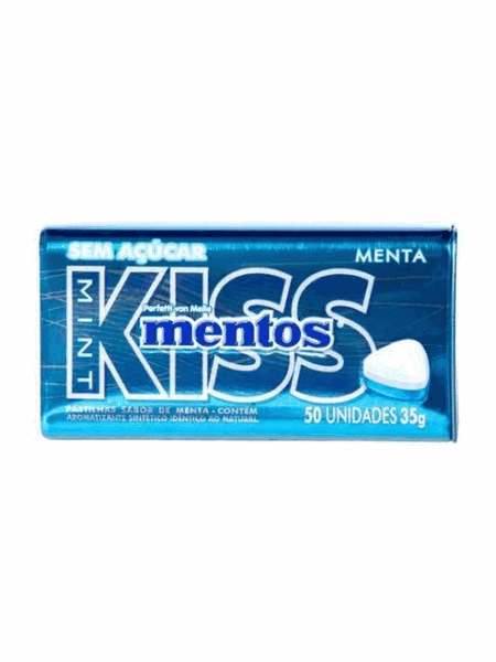Mentos Kiss Mint Lata 12x35g