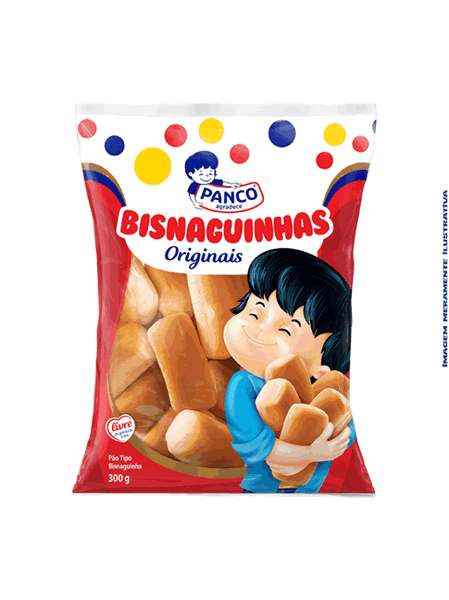 Pão Bisnaguinha Panco - Pacote com 300g