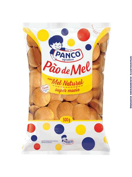 Pão de Mel Panco - Pacote com 500g