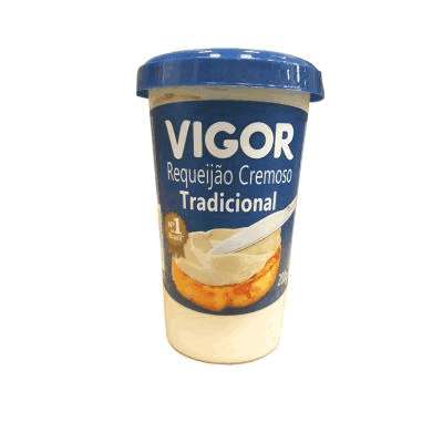 Requeijão Cremoso Vigor - Pote com 200g