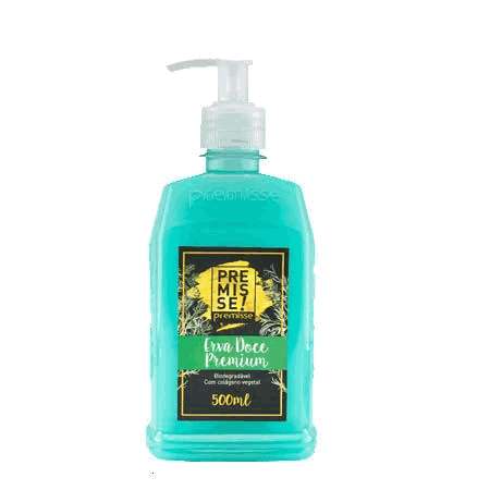 Sabonete Líquido Erva Doce Premisse - frasco de 500ml com pump