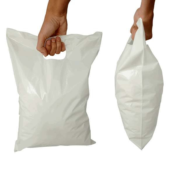 Sacola Boca de Palhaço Branca 5 kg 40x50