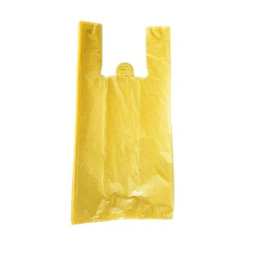 Sacola Colorida Amarela Pacote 5 kg 40x50