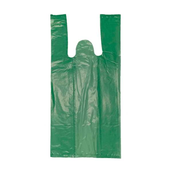 Sacola Colorida Verde Pacote 5 kg 30X40