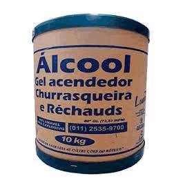 Álcool Gel Acendedor Luar Mágico - 10 kg