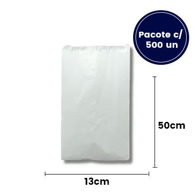 Saco de Papel Mono Viagem 3 13x50cm c/ 500un