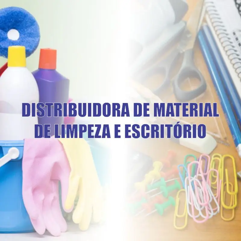 Distribuidora de material de limpeza e escritorio