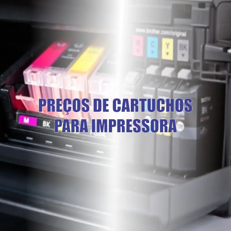 Preços de cartuchos para impressora